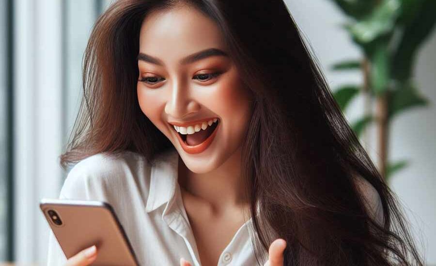 Perempuan Lebih Jujur Ekspresikan Kebahagiaan dan Kesedihan, Mengapa? Ilustrasi seorang perempuan mengekspresikan kebahagiannya (dok: perempuanriang.com)