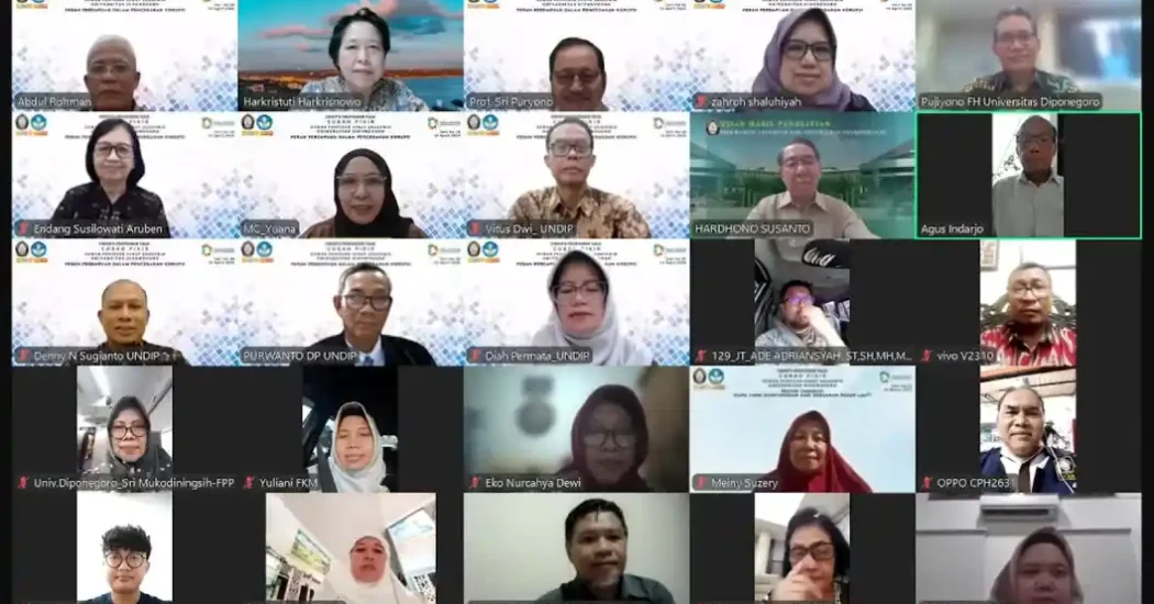 Professor Talk UNDIP Tekankan Peran Strategis Perempuan dalam Pencegahan Korupsi